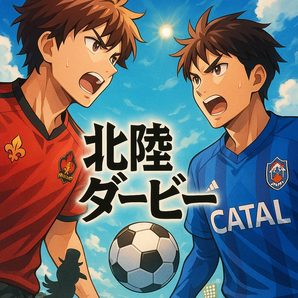 ツエーゲン金沢とカターレ富山、北陸ダービーの見どころ