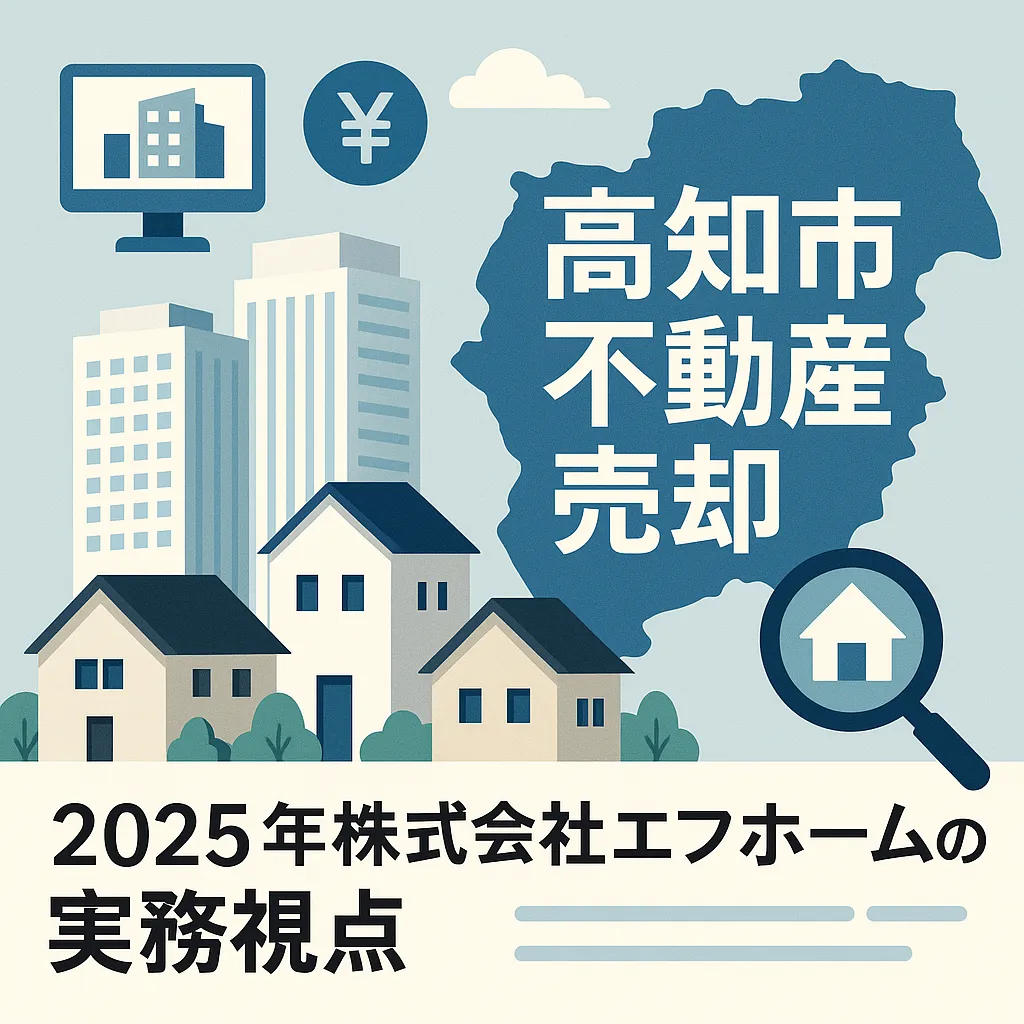 高知市不動産売却2025年株式会社エフホームの実務視点