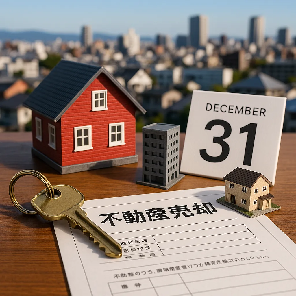 高知市 不動産売却の鍵：12月31日と相続3年ルール