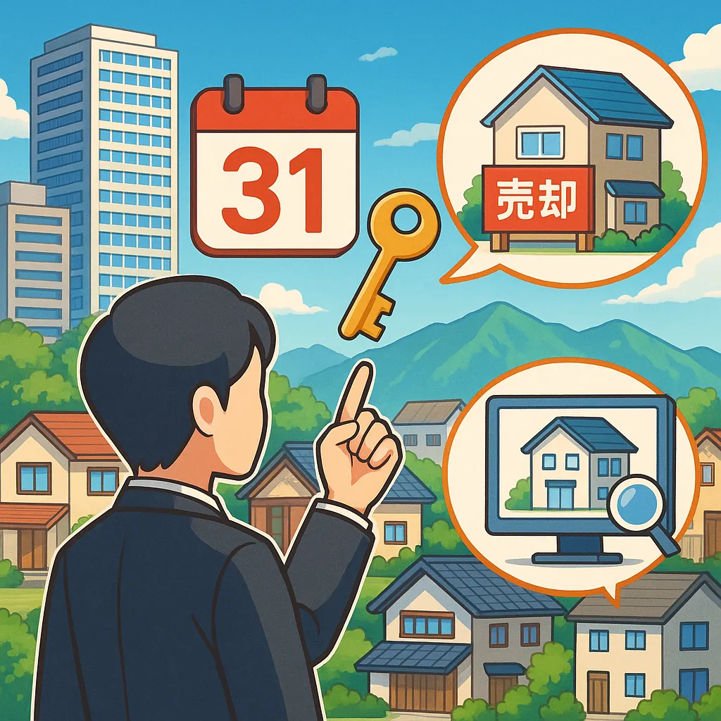 12月31日が鍵：高知市 不動産売却と相続3年ルール