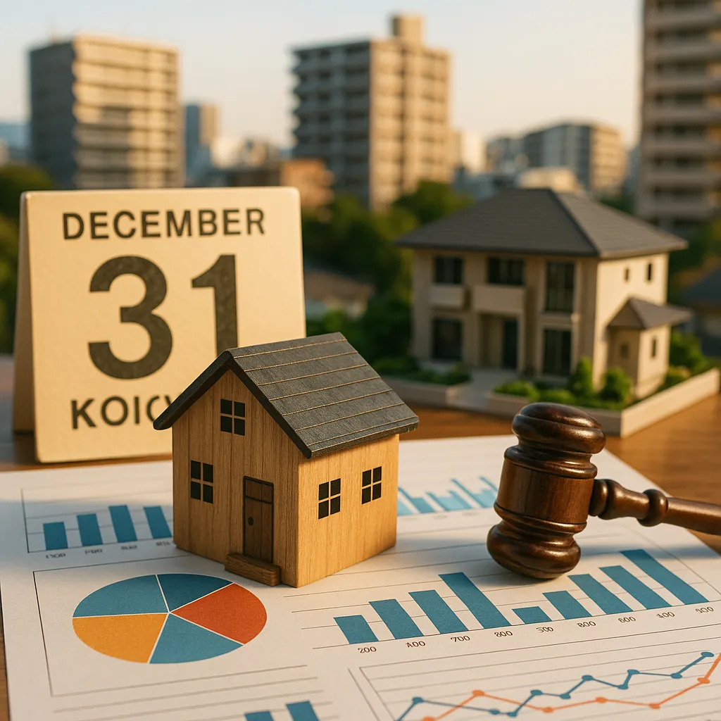 高知市 不動産売却は12月31日と相続3年が分岐点