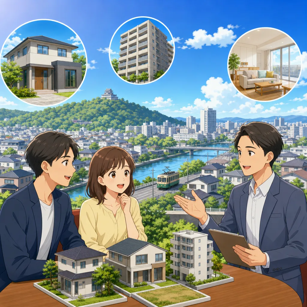 株式会社エフホームと見る高知市不動産売却の査定差